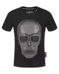 philipp plein tee shirt king brain skull